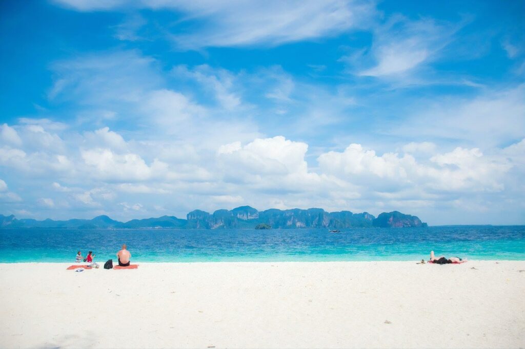 poda island, poda, krabi, thailand, island, beach, sea, sand, nature, ocean